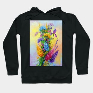 Bouquet of meadow flowers Hoodie